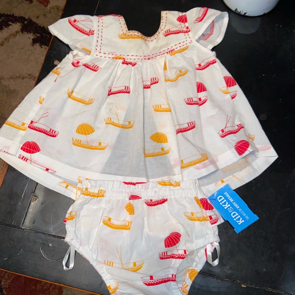 Antique Baby Two-Piece Set